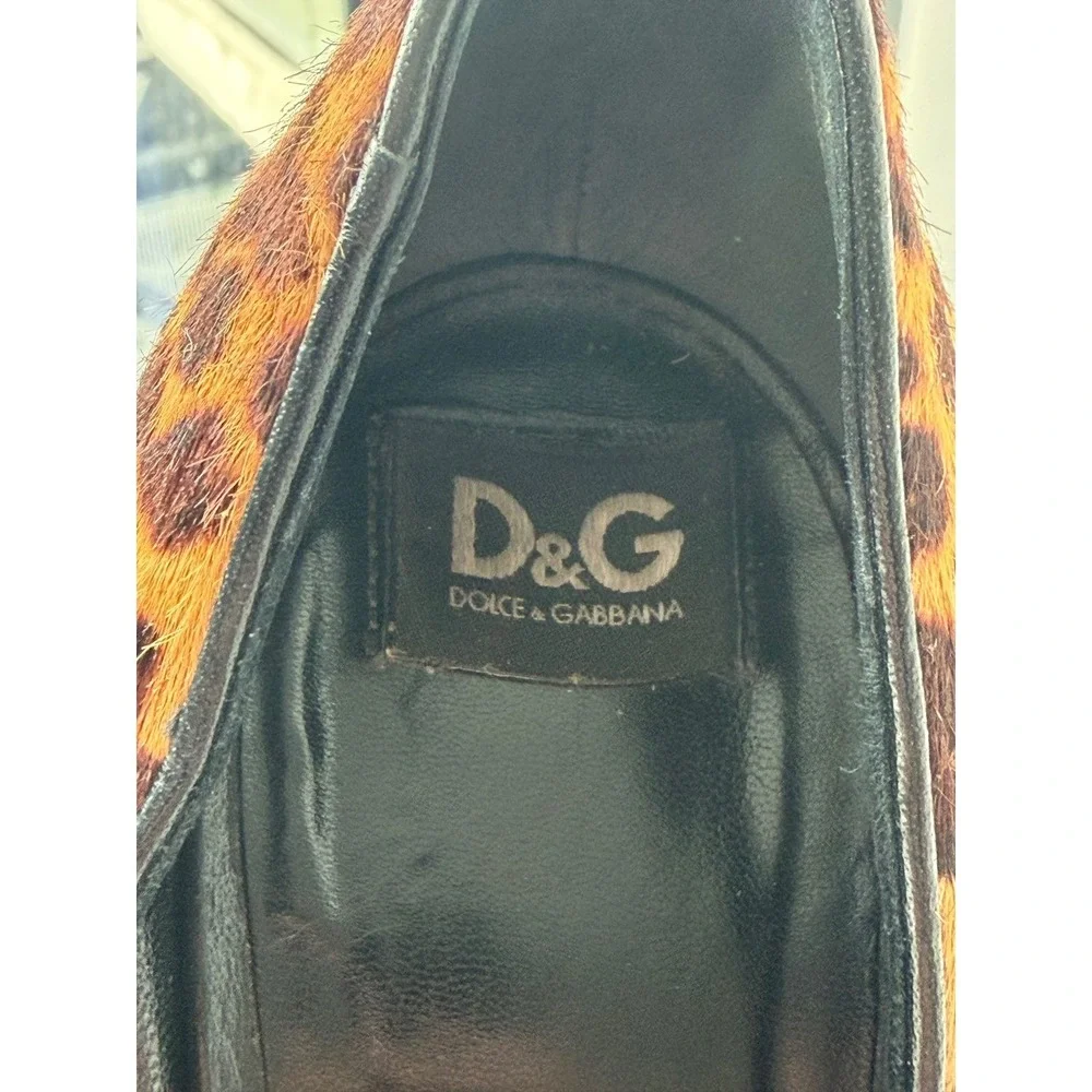 Dolce & Gabbana Leopard Pony Hair‎ Pumps Size EU 39 / US 8.5 - Picture 10 of 12